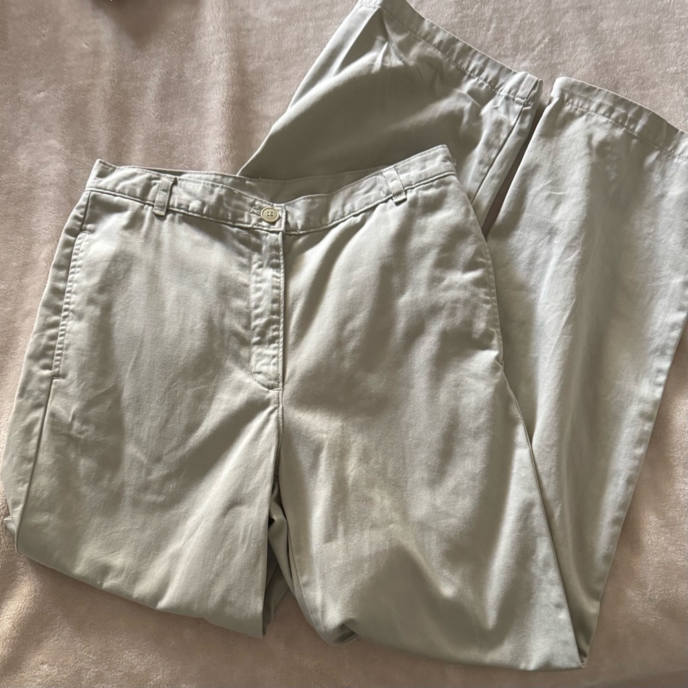 DKNY Women's Chinos in Bone Size 4